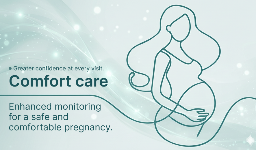 Pregnancy care in accordance with the national medical standards.